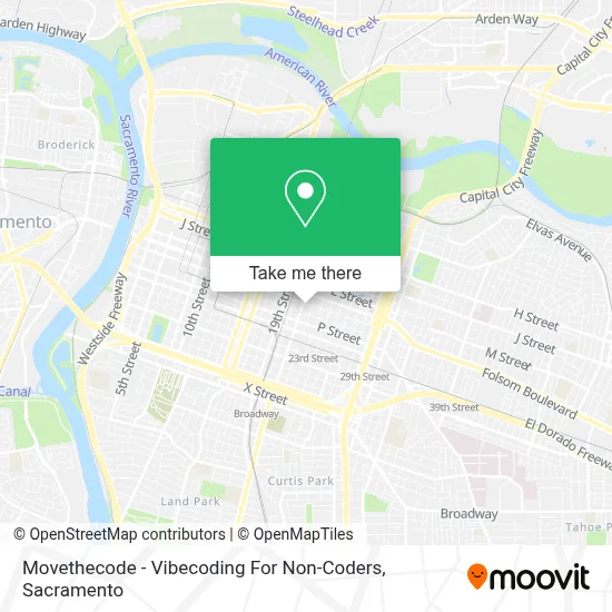 Movethecode - Vibecoding For Non-Coders map
