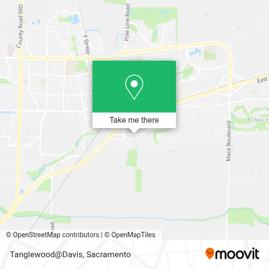 Tanglewood@Davis map