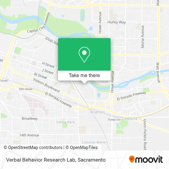 Verbal Behavior Research Lab map