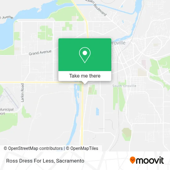 Ross Dress For Less map