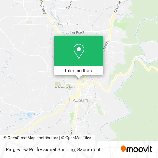 Ridgeview Professional Building map