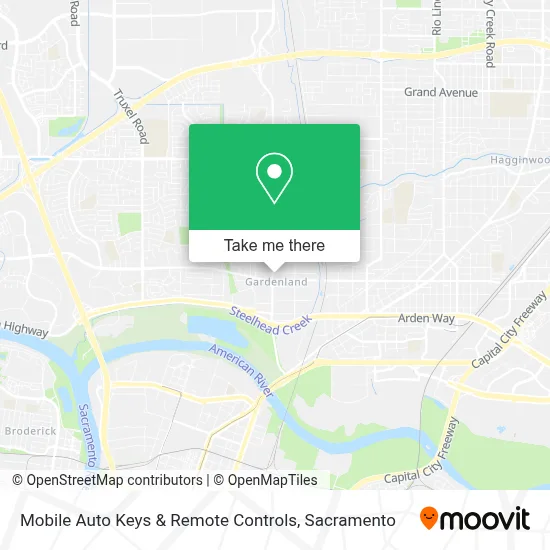 Mobile Auto Keys & Remote Controls map