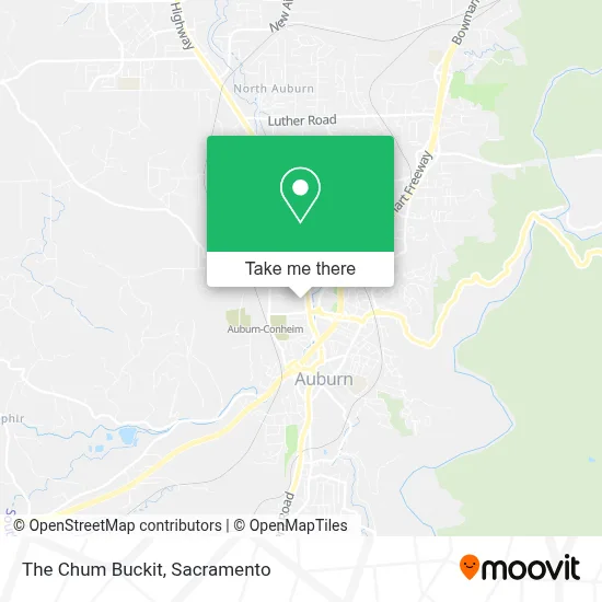 The Chum Buckit map