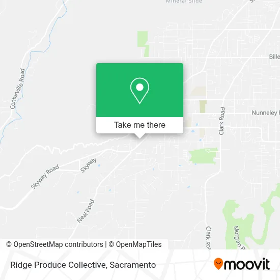 Ridge Produce Collective map
