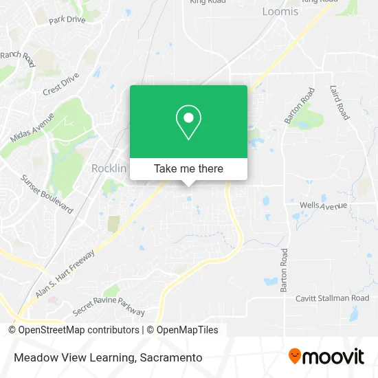Meadow View Learning map
