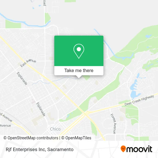 Rjf Enterprises Inc map