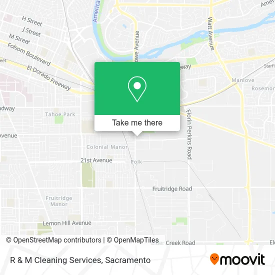 R & M Cleaning Services map