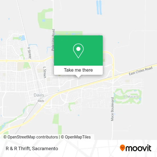 R & R Thrift map