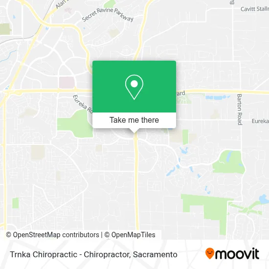 Trnka Chiropractic - Chiropractor map
