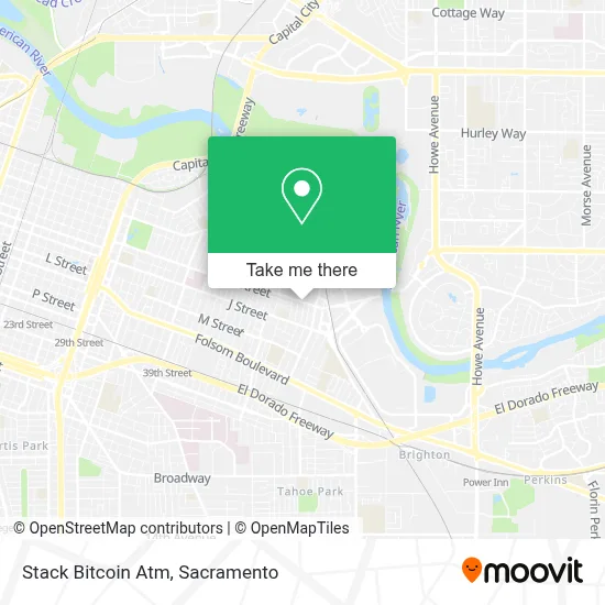 Stack Bitcoin Atm map