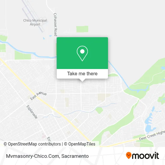 Mvmasonry-Chico.Com map