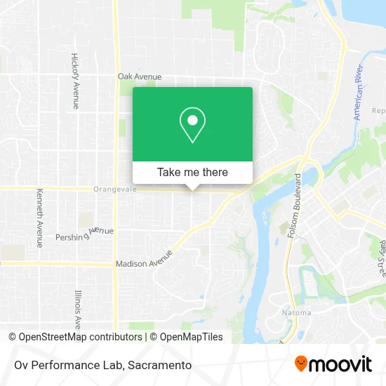 Ov Performance Lab map