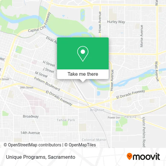 Unique Programs map