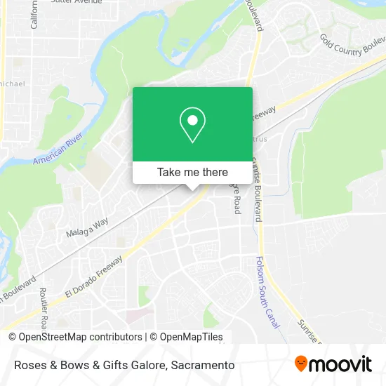 Roses & Bows & Gifts Galore map