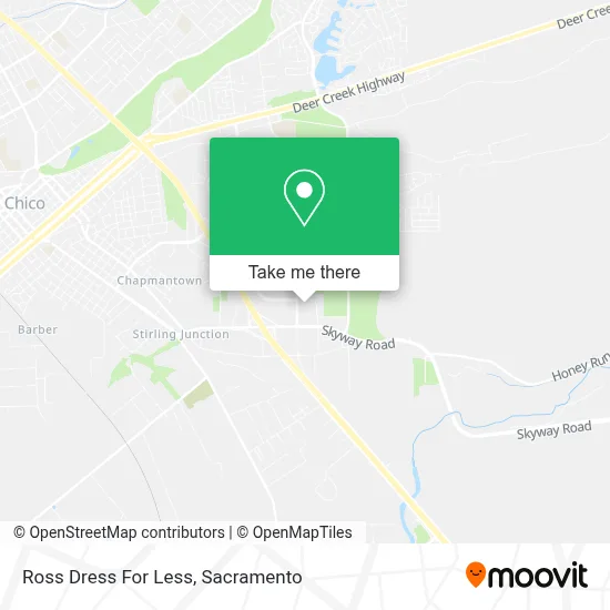 Ross Dress For Less map