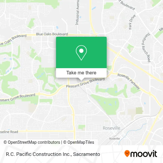 R.C. Pacific Construction Inc. map