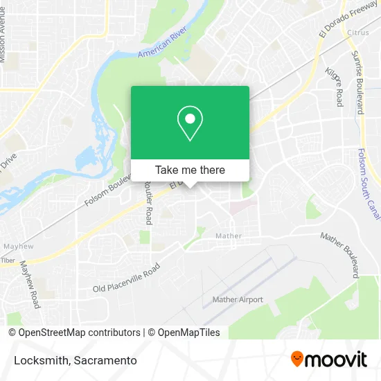 Locksmith map