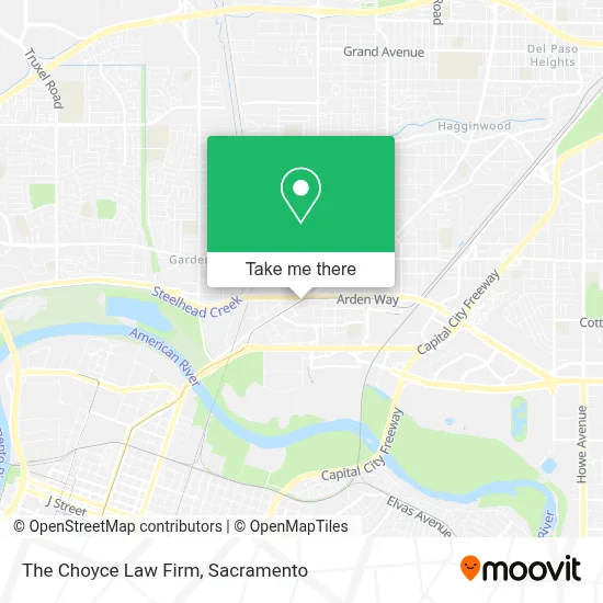 The Choyce Law Firm map