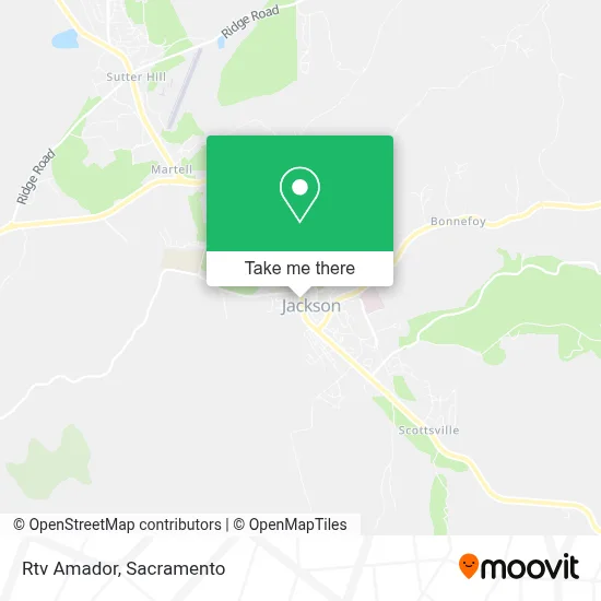 Rtv Amador map