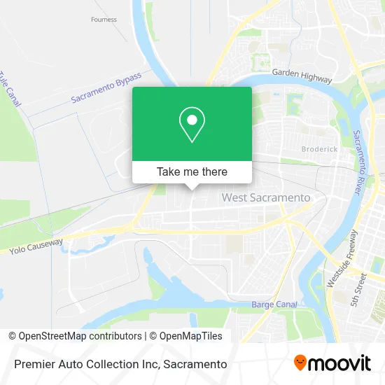 Premier Auto Collection Inc map