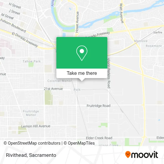 Rivithead map