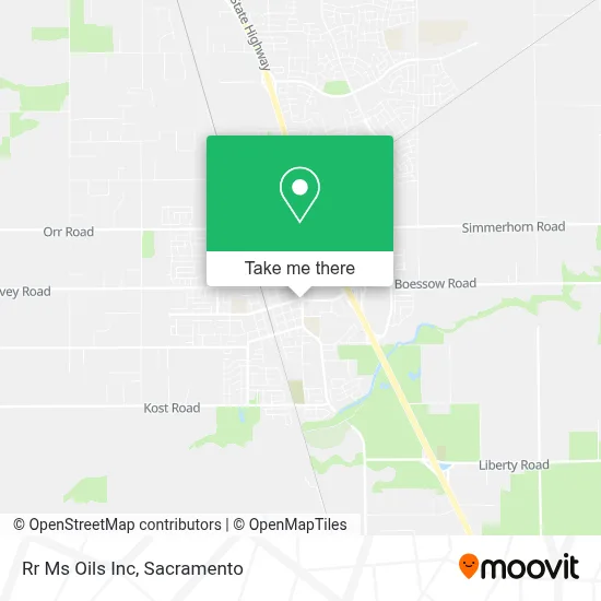 Rr Ms Oils Inc map