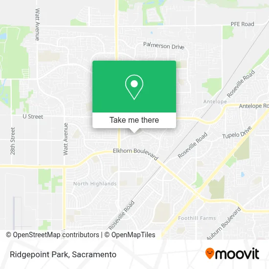 Ridgepoint Park map