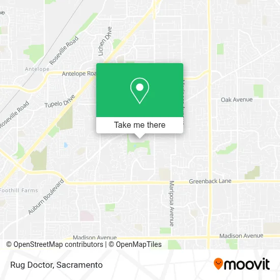 Rug Doctor map