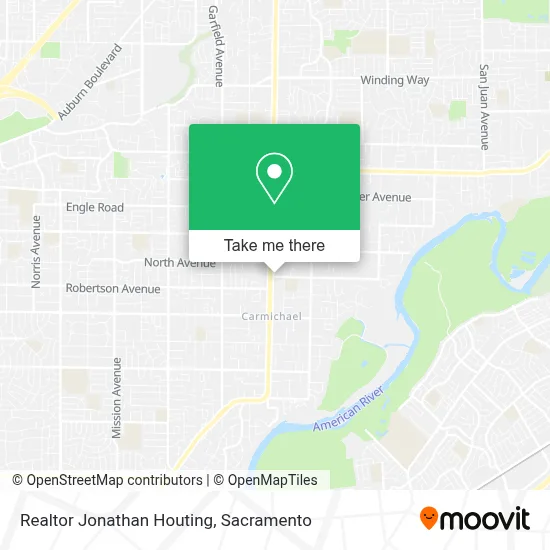 Realtor Jonathan Houting map