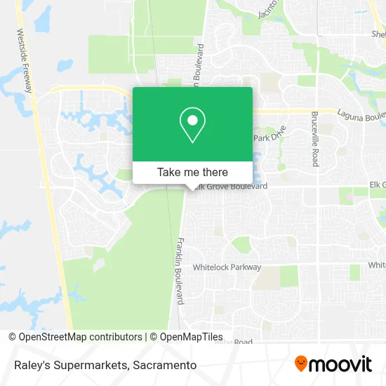Raley's Supermarkets map