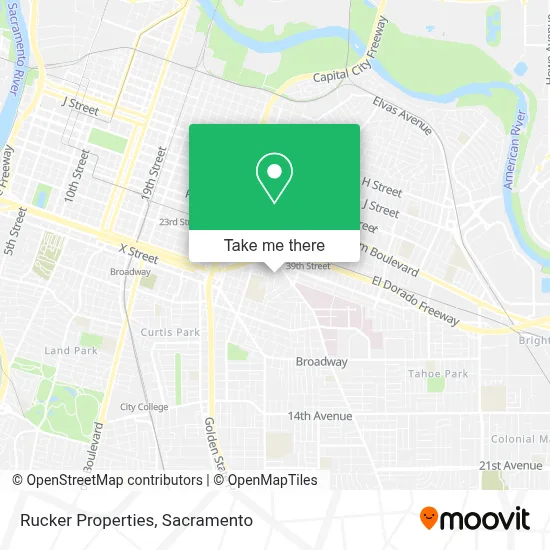 Rucker Properties map