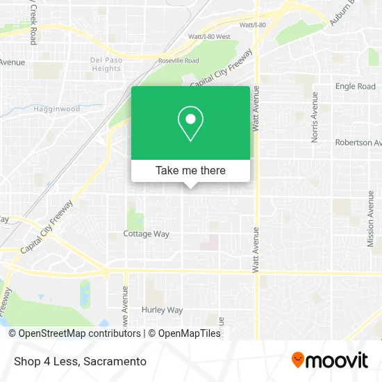 Shop 4 Less map