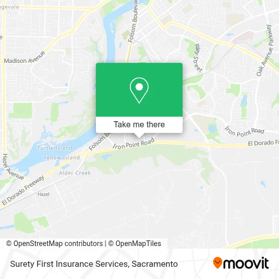 Surety First Insurance Services map