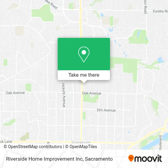Riverside Home Improvement Inc map