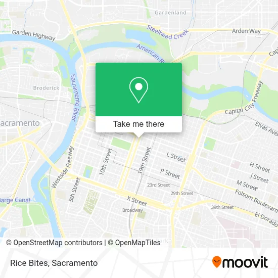 Rice Bites map