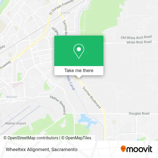 Wheeltex Alignment map