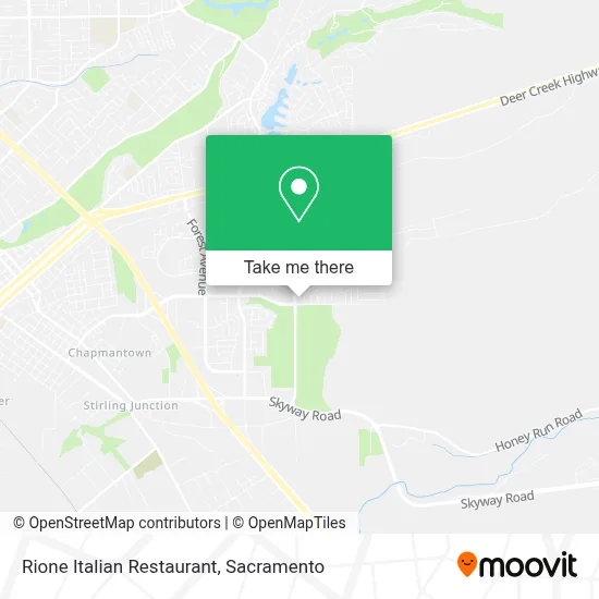 Rione Italian Restaurant map