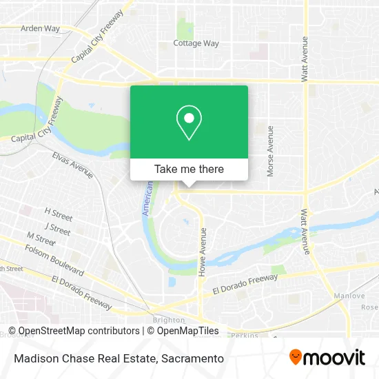 Madison Chase Real Estate map