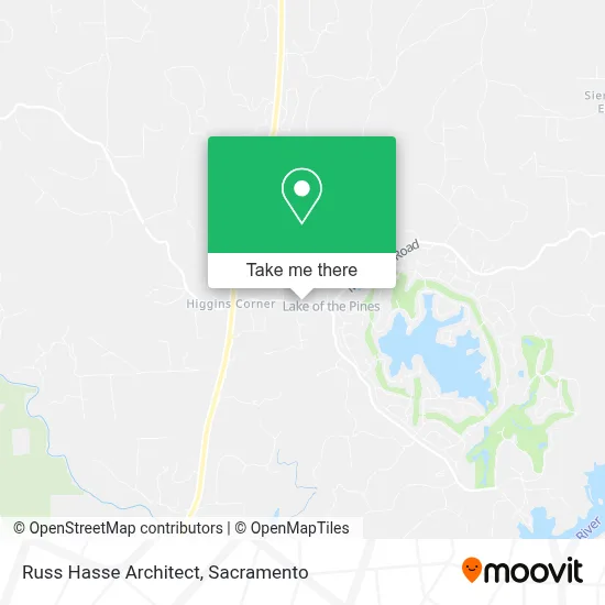Russ Hasse Architect map