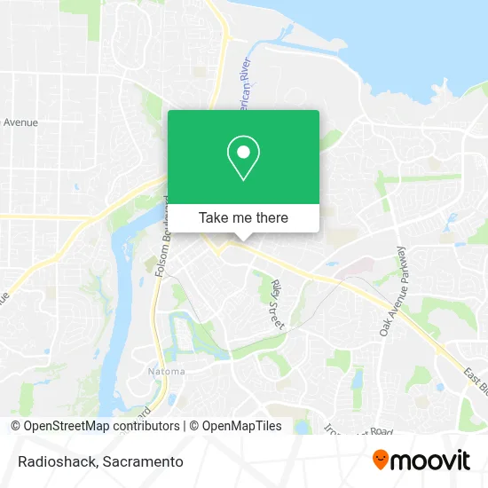 Radioshack map