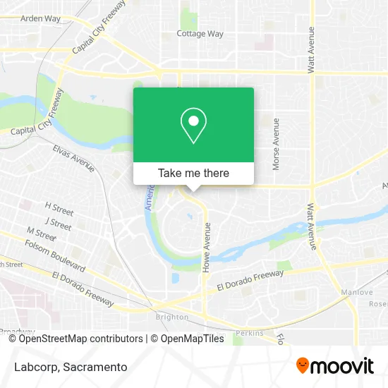 Labcorp map