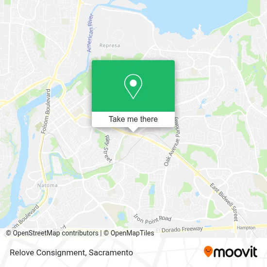 Relove Consignment map