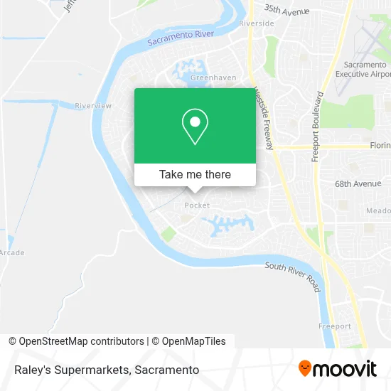 Raley's Supermarkets map