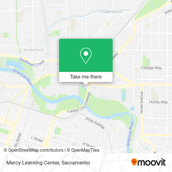 Mercy Learning Center map