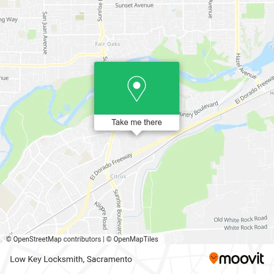 Low Key Locksmith map