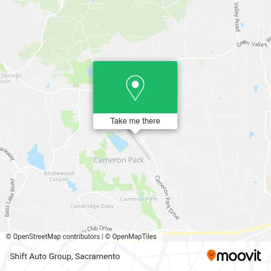 Shift Auto Group map