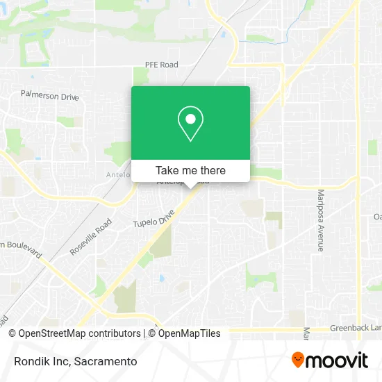 Rondik Inc map