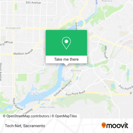 Tech-Net map