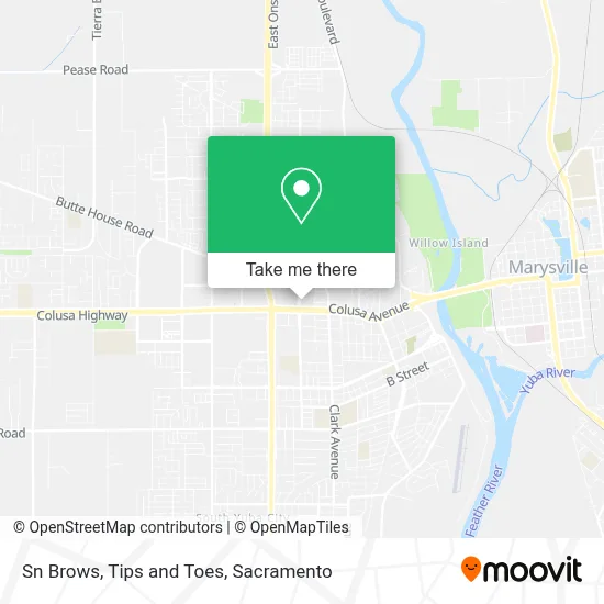 Sn Brows, Tips and Toes map