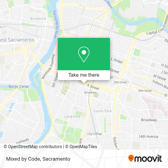 Mixed by Code map